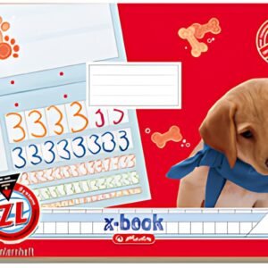 herlitz cahier d'apprentissage de chiffres, X.book, format f