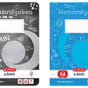 herlitz Hausaufgabenheft x.book, DIN A5, 80 g/qm, 48 Blatt