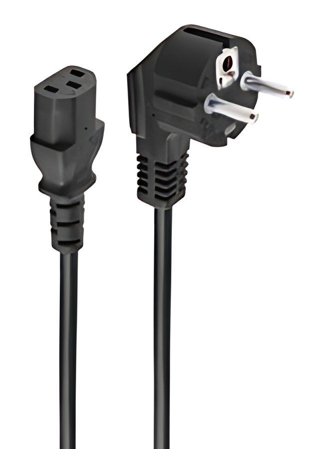 shiverpeaks BASIC-S Câble d'alimentation, 1,8 m, noir
