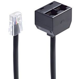 shiverpeaks BASIC-S Adaptateur ISDN en Y, noir, 0,1 m