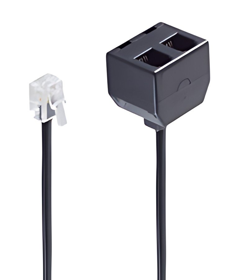 shiverpeaks BASIC-S Adaptateur Y pour combiné téléphonique