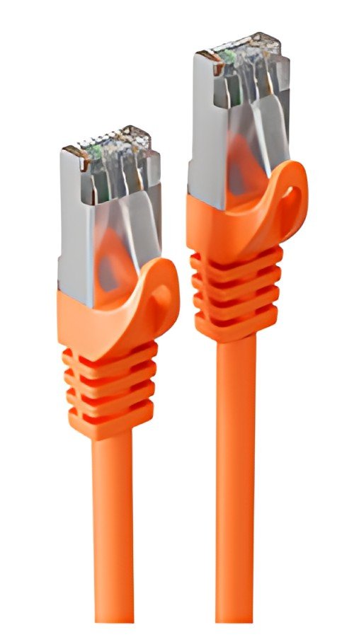 shiverpeaks Câble patch, Cat. 6A, S/FTP, 3,0 m, orange