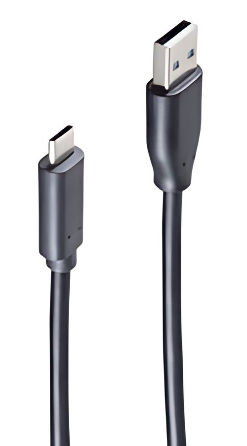 shiverpeaks BASIC-S Câble USB 2.0, mâle C - mâle A
