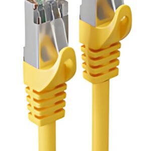 shiverpeaks Câble patch Cat. 6A, U/UTP, 0,25 m, jaune