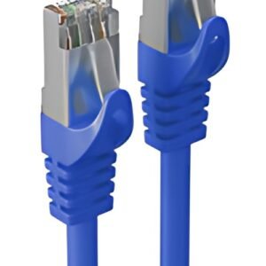 shiverpeaks Câble patch Cat. 6A, U/UTP, 0,50 m, bleu