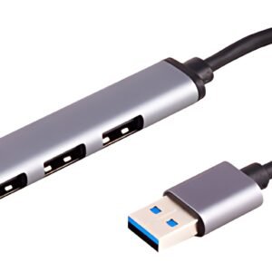 shiverpeaks Hub BASIC-S USB-A 3.0, 4 connexions, ALU, mince