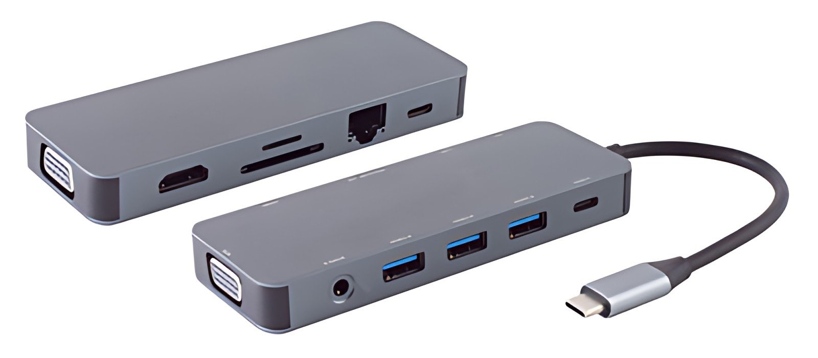 shiverpeaks Station d'accueil 11en1 BASIC-S - USB-C mâle