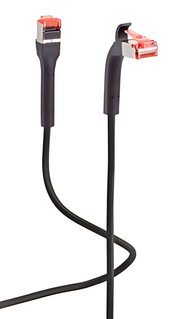 FLEXLINE Câble patch, cat. 6A, U/FTP, pliable, 7,5 m, noir