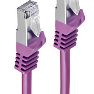 shiverpeaks Câble patch, Cat. 6A, S/FTP, 20,0 m, violet