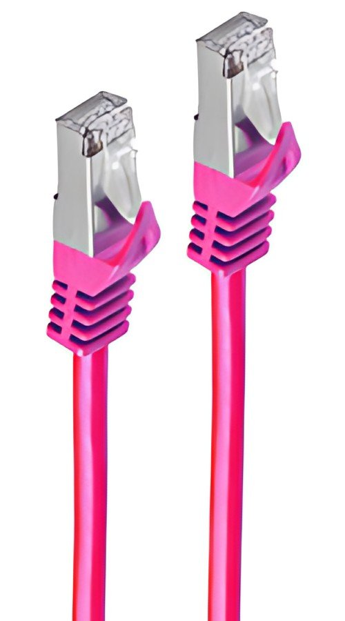 shiverpeaks Câble patch, Cat. 6A, S/FTP, 30,0 m, magenta