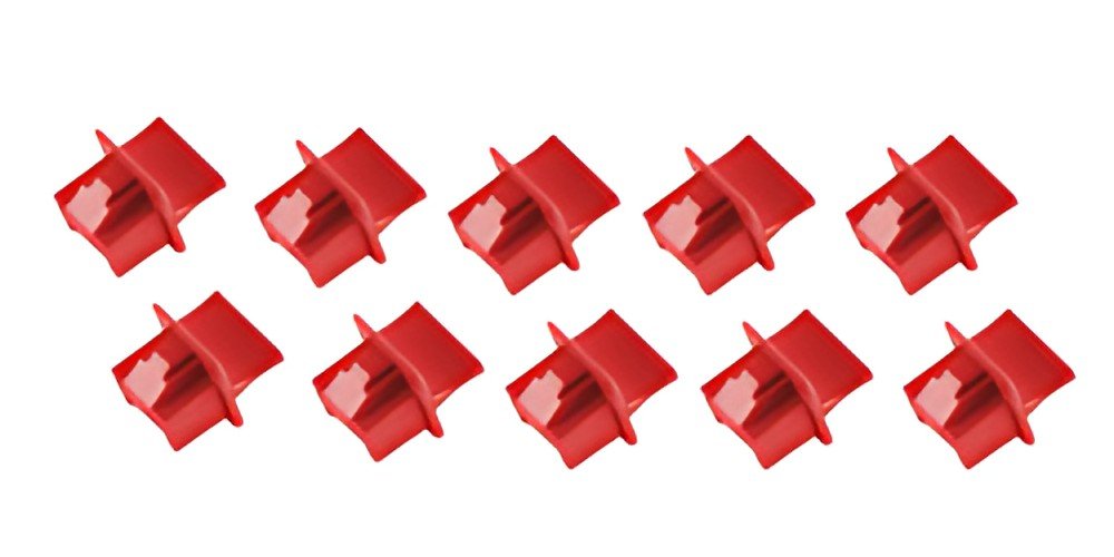 shiverpeaks Capuchon de protection pour fiche RJ45, rouge