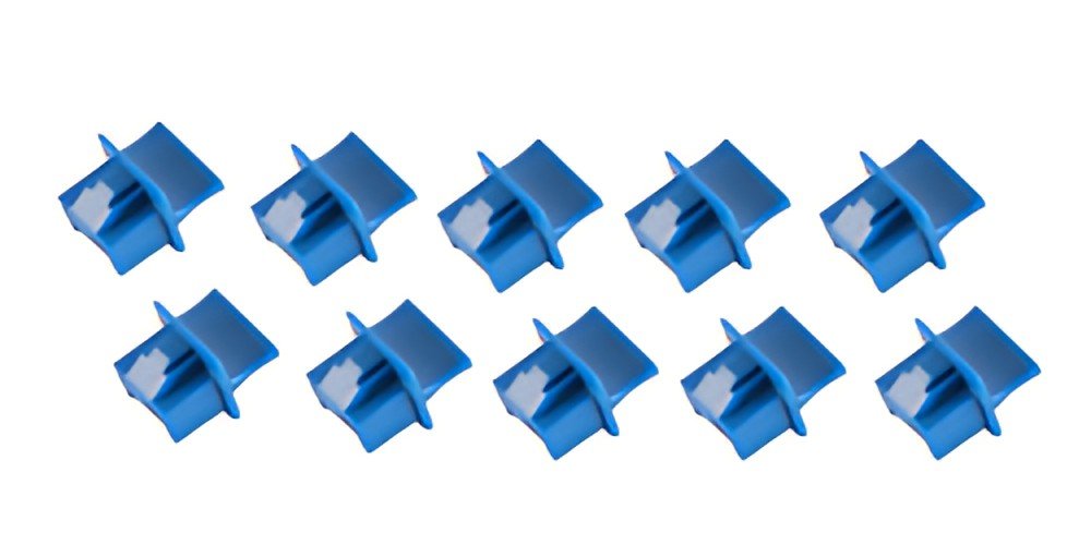 shiverpeaks Capuchon de protection pour fiche RJ45, bleu