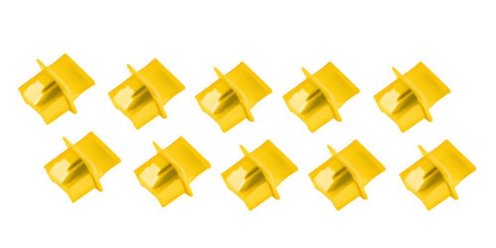 shiverpeaks Capuchon de protection pour fiche RJ45, jaune