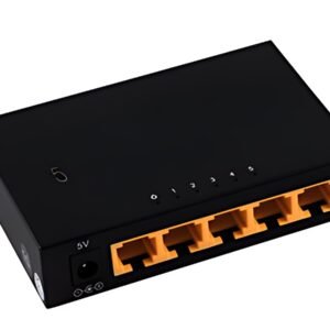 shiverpeaks Commutateur réseau, 5 ports, 1 G, noir