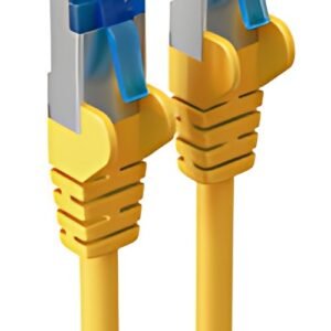 shiverpeaks Câble patch, cat. 6A, S/FTP, 10 m, jaune