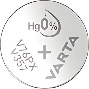 VARTA Pile bouton oxyde argent V76PX (SR44), 1,55 V
