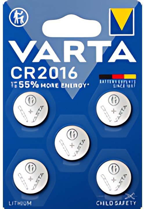 VARTA Pile bouton au lithium "Electronics" CR2032, pack de 5