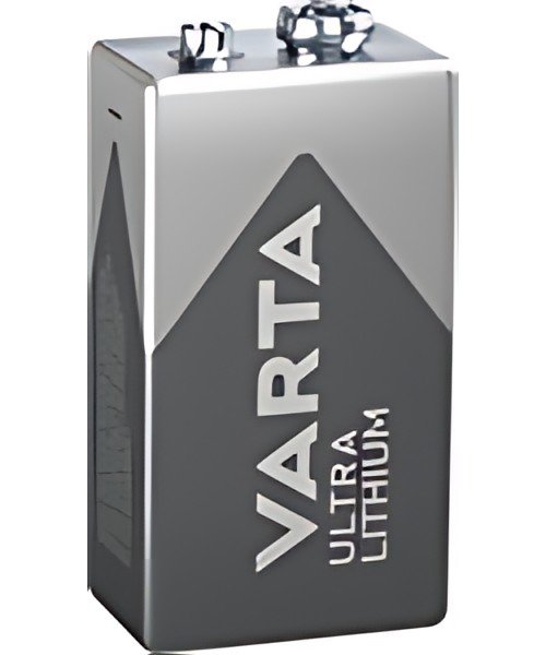 VARTA Pile au lithium Ultra Lithium, E-bloc (9V)