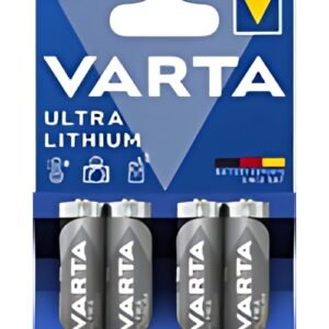 VARTA Pile au lithium "ULTRA Lithium", Mignon (AA), 4 piles