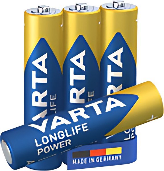 VARTA Pile alcaline Longlife Power, Micro (AAA/LR03)