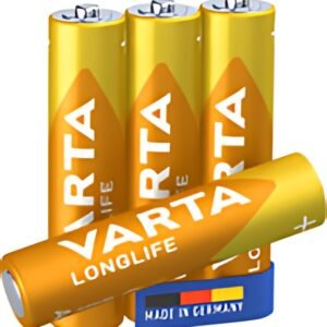 VARTA Pile alcaline Longlife, Micro (AAA/LR03)