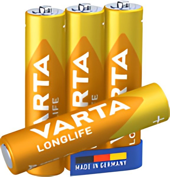 VARTA Pile alcaline Longlife, Micro (AAA/LR03)