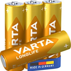 VARTA Pile alcaline Longlife, Mignon (AA/LR6)