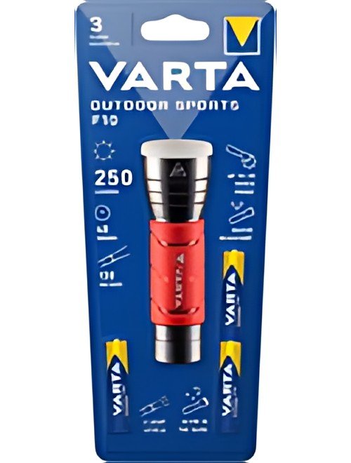 VARTA Lampe de poche LED "Outdoor Sports F10", 3 AAA