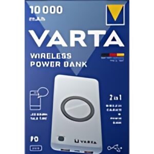 VARTA Powerbank "Wireless", 10.000 mAh, blanc