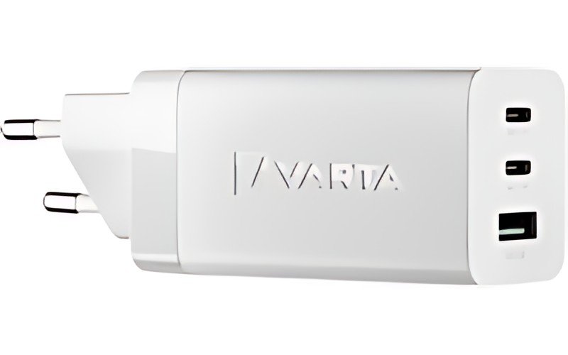 VARTA Adaptateur USB High Speed Charger, 65 W, blanc