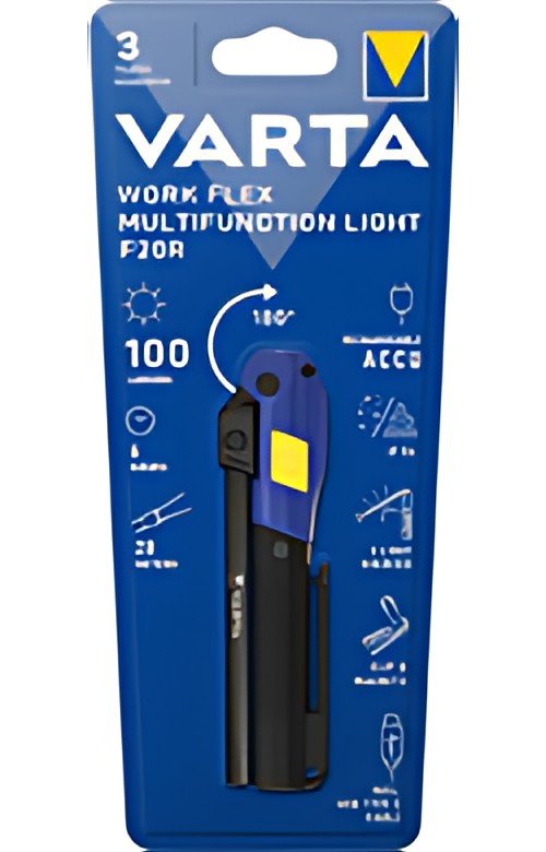 VARTA Lampe torche Work Flex Multifunction Light F20R