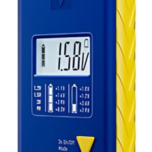 VARTA Testeur de piles, écran LCD, bleu/jaune