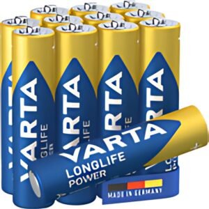 VARTA Pile alcaline "LONGLIFE POWER", Micro AAA, 8 + 4