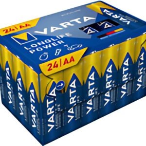 VARTA Pile alcaline Longlife Power, Mignon (AA), 24 pièces
