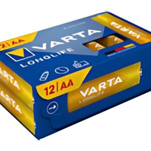 VARTA Pile alcaline Longlife, Mignon (AA), 12 pièces