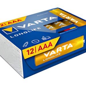 VARTA Pile alcaline Longlife, Micro (AAA), 12 pièces