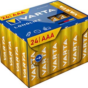 VARTA Pile alcaline Longlife, Micro (AAA), 24 pièces