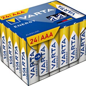 VARTA Pile alcaline Energy, Micro (AAA), 24 pièces