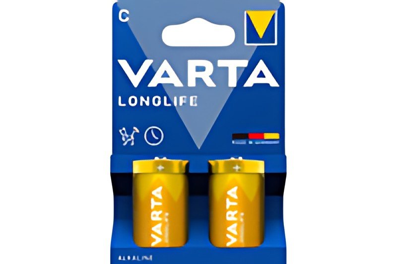 VARTA Pile alcaline Longlife, Baby (C/LR14), par 2