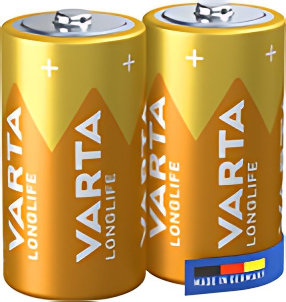VARTA Pile alcaline Longlife, Baby (C/LR14), par 4