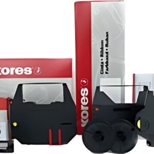 Kores Ruban encreur pour Canon AP300, carbone, noir