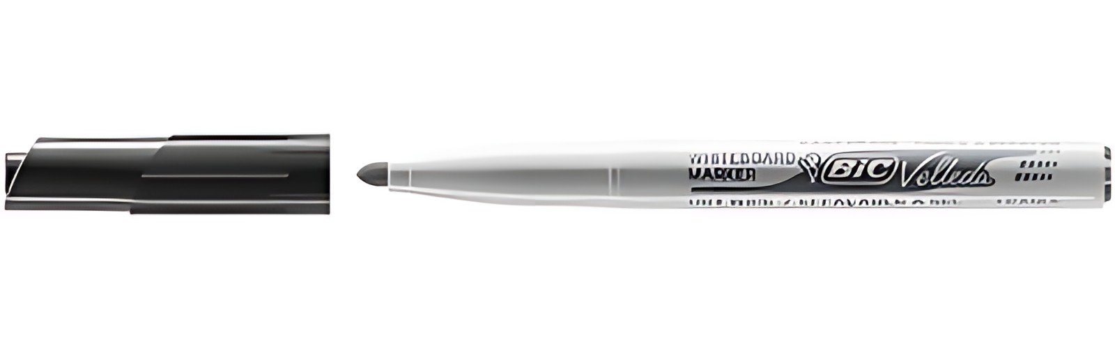 BIC Marqueur pour tableau blanc Velleda Medium 1741, noir