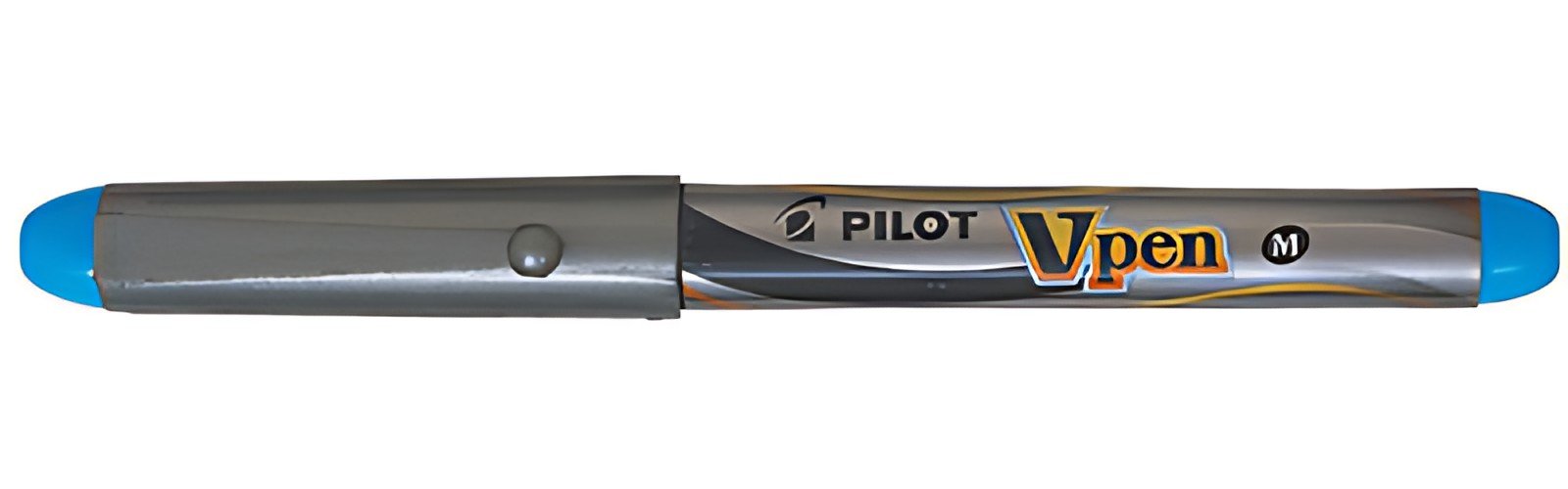 PILOT Stylo plume V-Pen Silver, turquoise