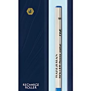 WATERMAN Recharge pour stylo roller, tracé: F, bleu