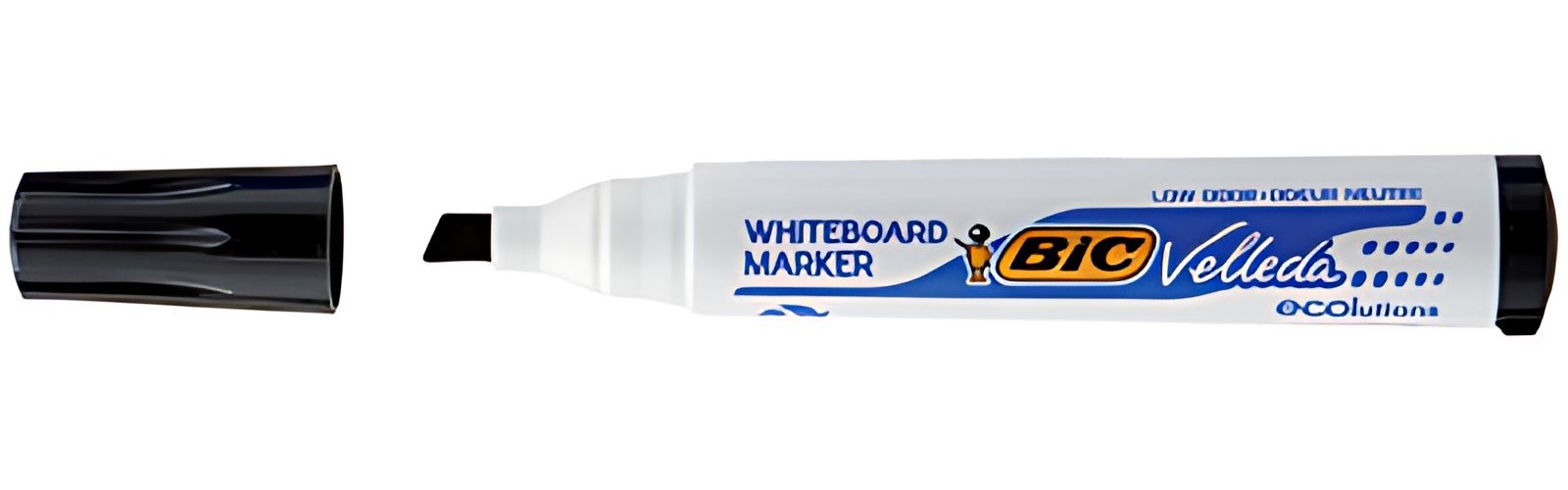 BIC Marqueur pour tableau blanc Velleda 1751, noir