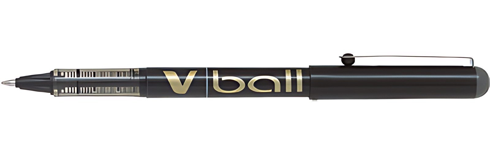 PILOT Stylo roller V Ball VB7, pointe métal, noir