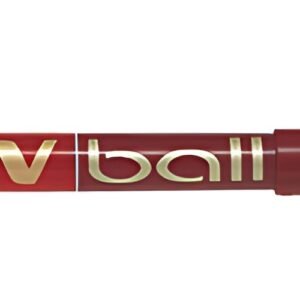 PILOT Stylo roller V Ball VB7, pointe métal, rouge