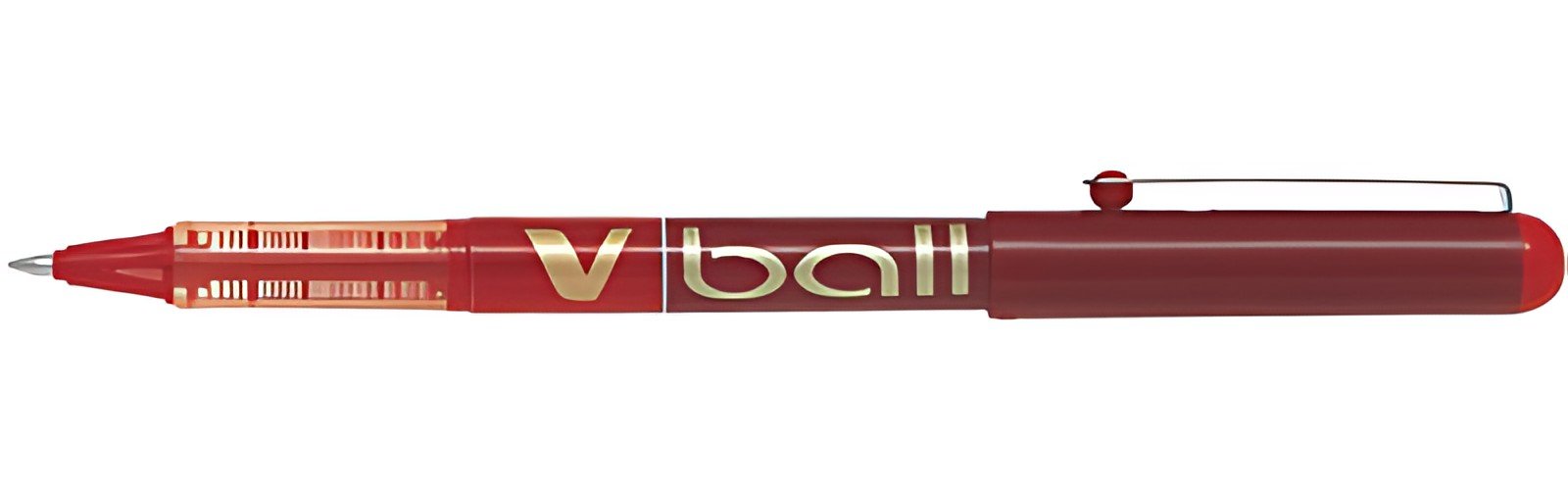 PILOT Stylo roller V Ball VB7, pointe métal, rouge