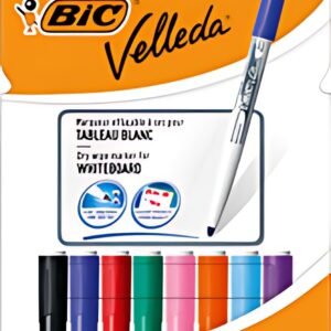 BIC Marqueur pour tableau blanc Velleda 1741, pointe ogive,