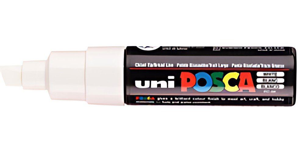 POSCA Marqueur à pigment PC-8K, blanc